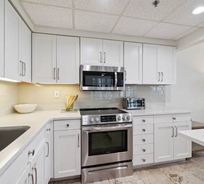 Ample Counter & Storage Space