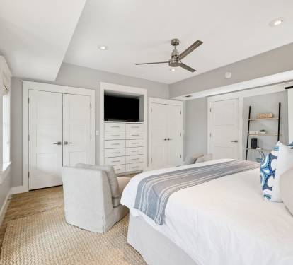 Primary King Suite - Ample Storage, Flat-Screen TV & 2 Private Balconies!