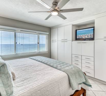 Primary Suite - Furnished with a King Size Bed