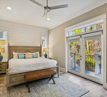 King Guest Suite - Direct Access to Nature Trail