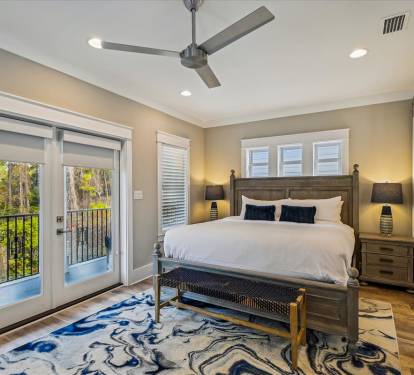 Primary King Suite - Private Balcony Access
