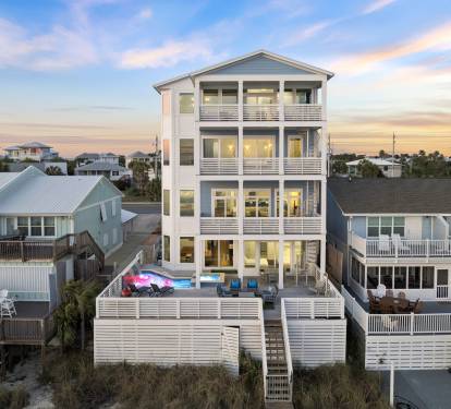 Four Stories of Gulf-Front Luxury Await!
