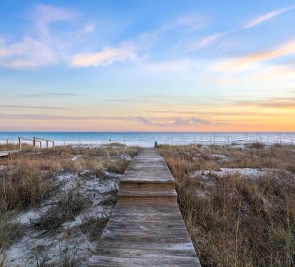 Enjoy Prime Beach Access - Right Out Your Back Door!