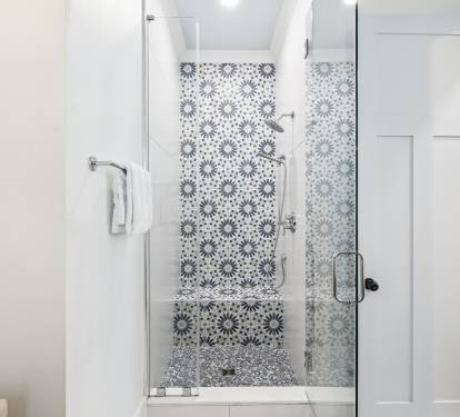 Bunk Room En-Suite - Walk-In Shower