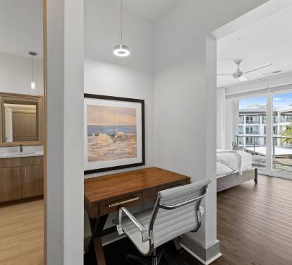 Primary King Suite - Dedicated Workspace