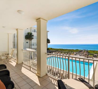 Private Patio with Stunning Views