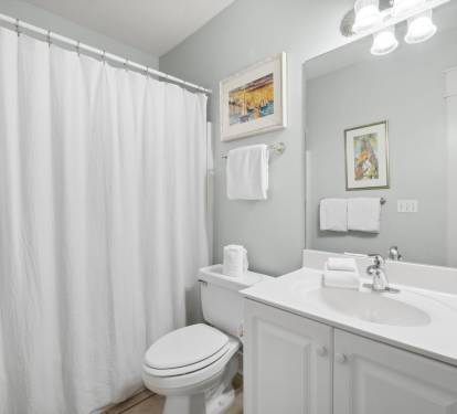 Shared Hall Guest Bathroom