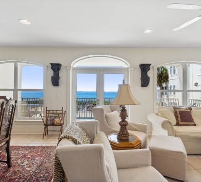 Gulf Views Through Condo!