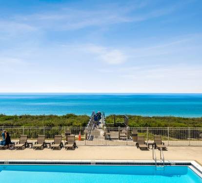 Community Pool with Gulf Views for Days!