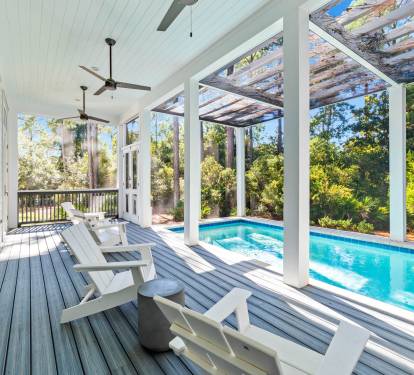 Stunning Private Heated Pool!