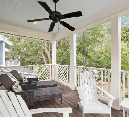 Relax & Unwind on the 2nd Floor Balcony