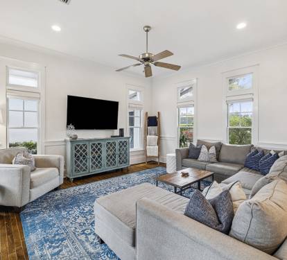Spacious & Inviting Living Area