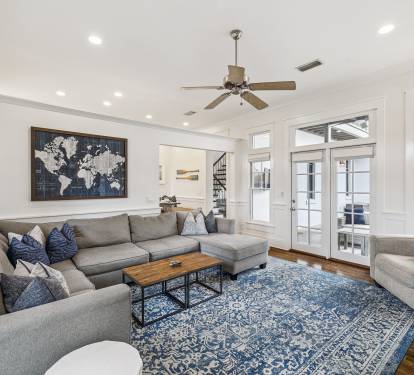 Unwind in the Cozy Living Area - Offering a Spacious Sectional Sofa!