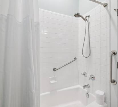 Shared Guest Bathroom - Shower/Tub Combo