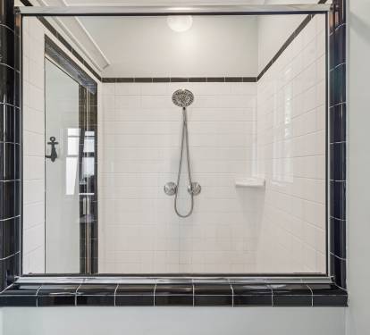 Primary King En-Suite - Oversized Walk-In Shower
