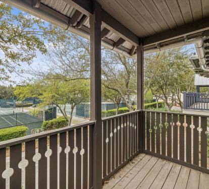 Enjoy Morning Coffee on the Balcony!