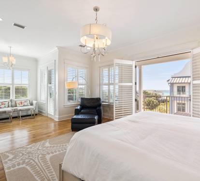 Double Doors Lead to Gulf Views on the Balcony!