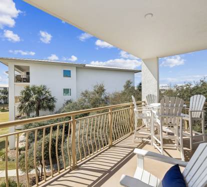 Enjoy Al Fresco Dining for 4 on the Serene Balcony