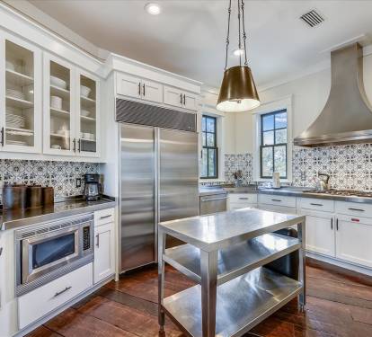 Kitchen - Featuring Sleek Stainless Steel Appliances