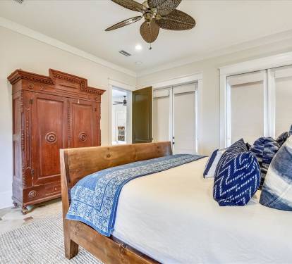 Primary King Suite - Featuring Private Access to the Courtyard
