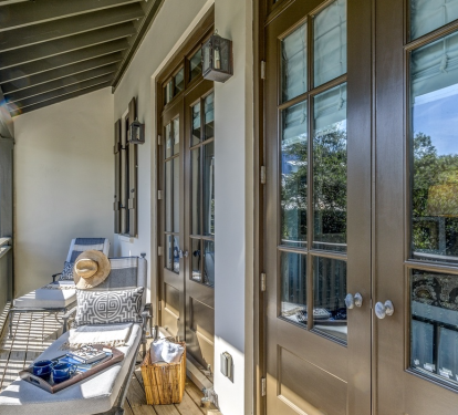 2nd Floor Balcony - Right Off the Primary King Suite
