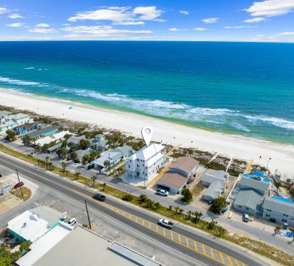 Large Gulf Front Rental in PCB! Sleeps 34!