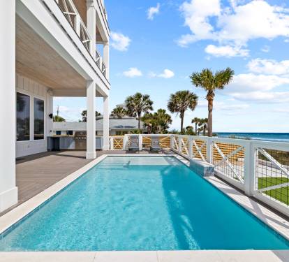 Gulf front private pool!