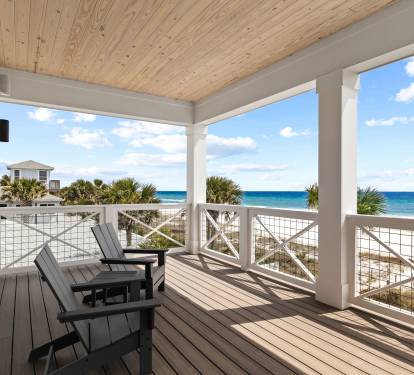2nd Floor - Gulf Front Guest Suite - Balcony