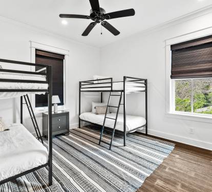 2nd Floor - Bunk Room - Two Twin over Twins