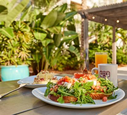 Enjoy Breakfast or Lunch at 'Big Bad Breakfast' - On Site