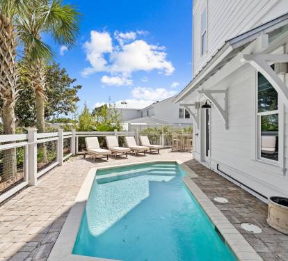 Make a Splash in the Private, Heated Pool!