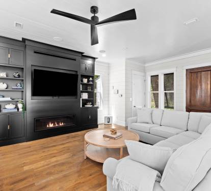 Perfect for movie nights and family time around the fireplace