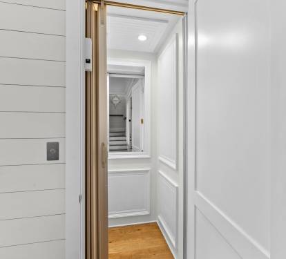 Connects all floors for convenience and accessibility.