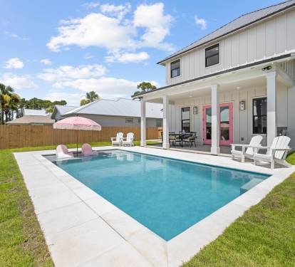 Soak Up Sunny Days By the Private Pool!