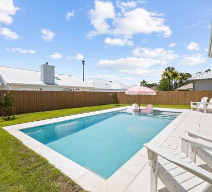 Make a Splash in the Expansive Private Pool!