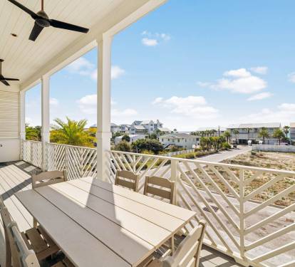 Grill Up Dinner for the Whole Crew on the 2nd Floor Balcony!