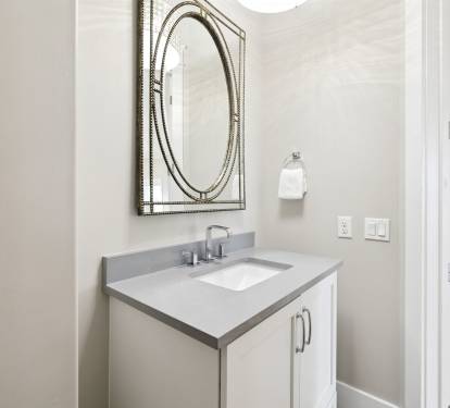 1st Floor Powder Room - Conveniently Located Off the Living Area