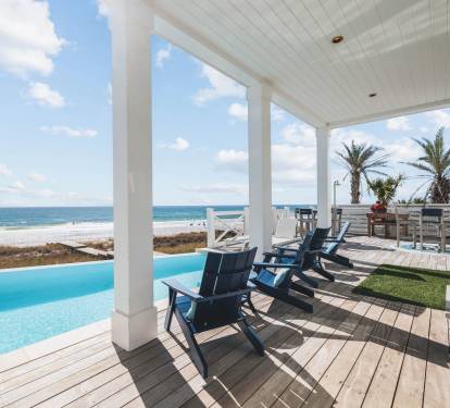 Welcome to 'The Sand Castle' Gulf Front Luxury Rental in PCB