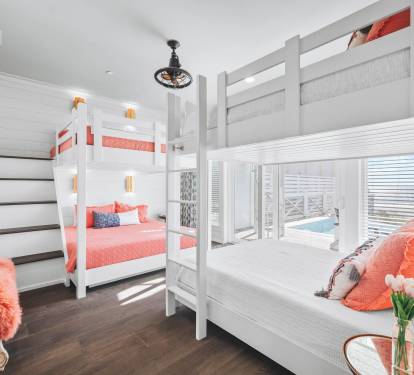 1st Floor - Gulf Front Bunk Room