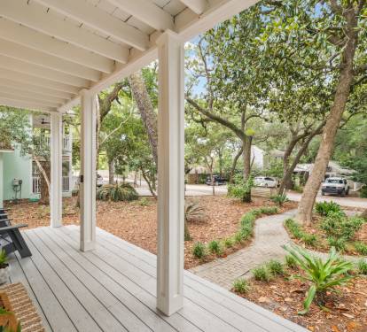 Cozy Front Porch for Morning Coffee!