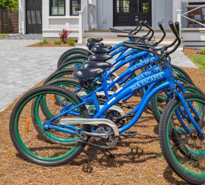 7 Bikes Included for Exploring!
