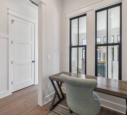 Dedicated Office Space off the Living Area
