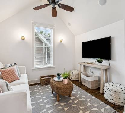 Make Your Way to the 2nd Floor Living Area!