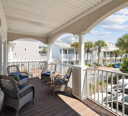 Relax on the Spacious Balcony!