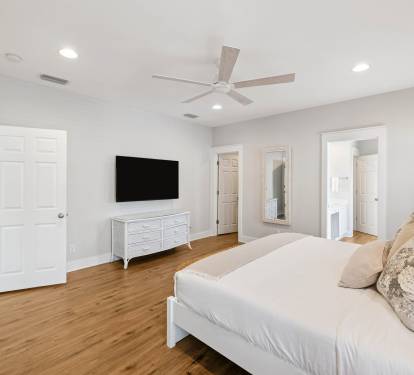 Primary King Suite - Flat-Screen TV