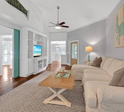 Main Living Space is on the 2nd Level