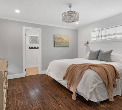 2nd Floor - Primary Bedroom with a King Size Bed and Private En Suite