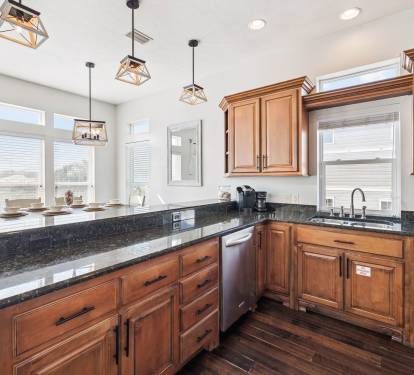Enjoy Spacious Countertops - Perfect for Prepping Dinners!
