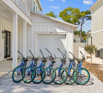 Hop On Included Bikes & Explore 30A