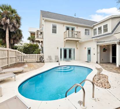 Soak Up the Sun By the Private Pool!